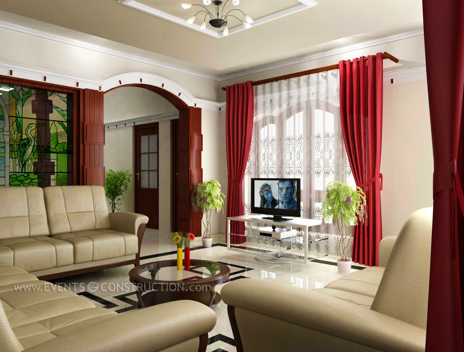 kerala style living room