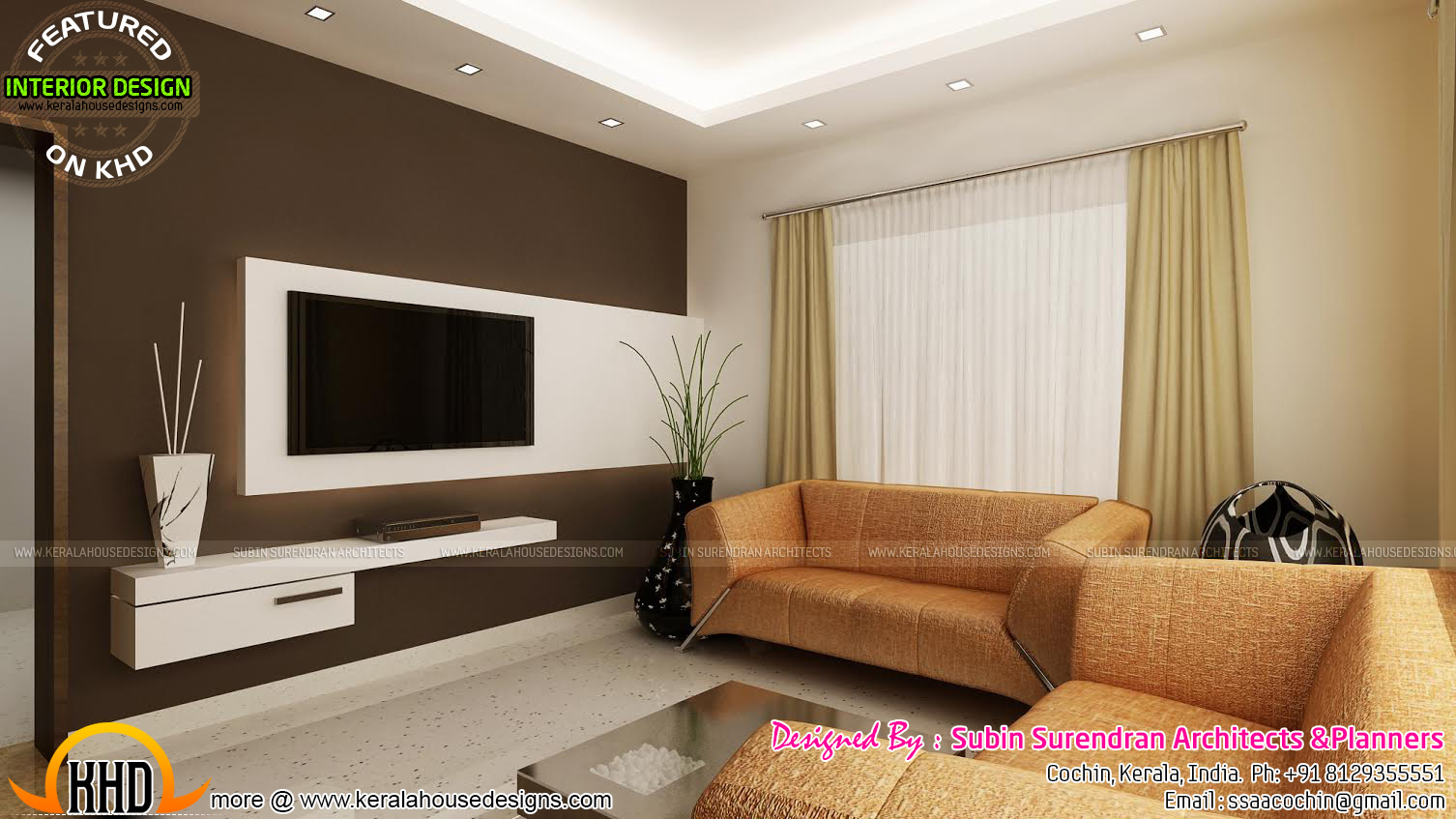 Modern Living Room Kerala Style 24 Inspiring Design